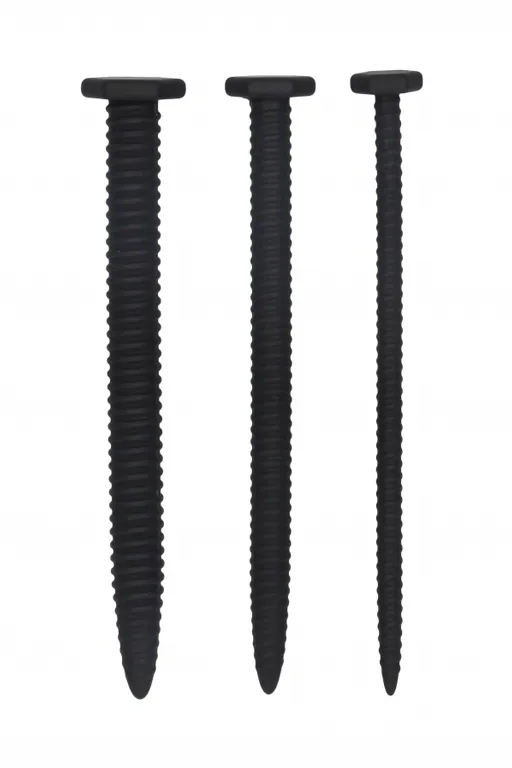 набор из трех стимуляторов уретры (струн) silicone screw plug set в Новом Уренгое