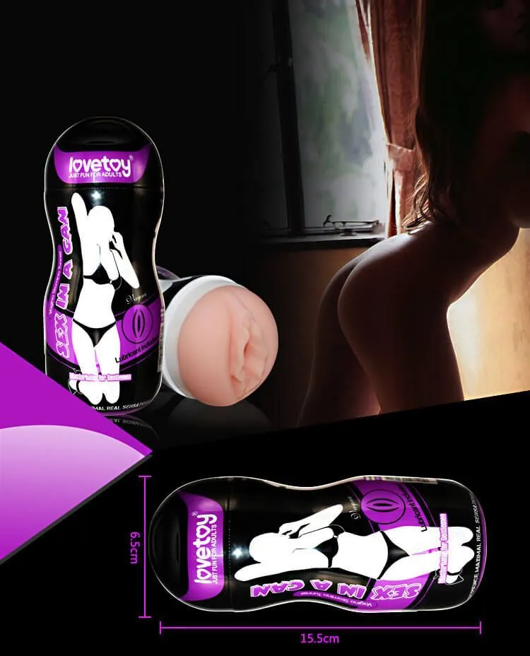 мастурбатор lovetoy sex in a can vagina stamina tunnel, телесный в Новом Уренгое