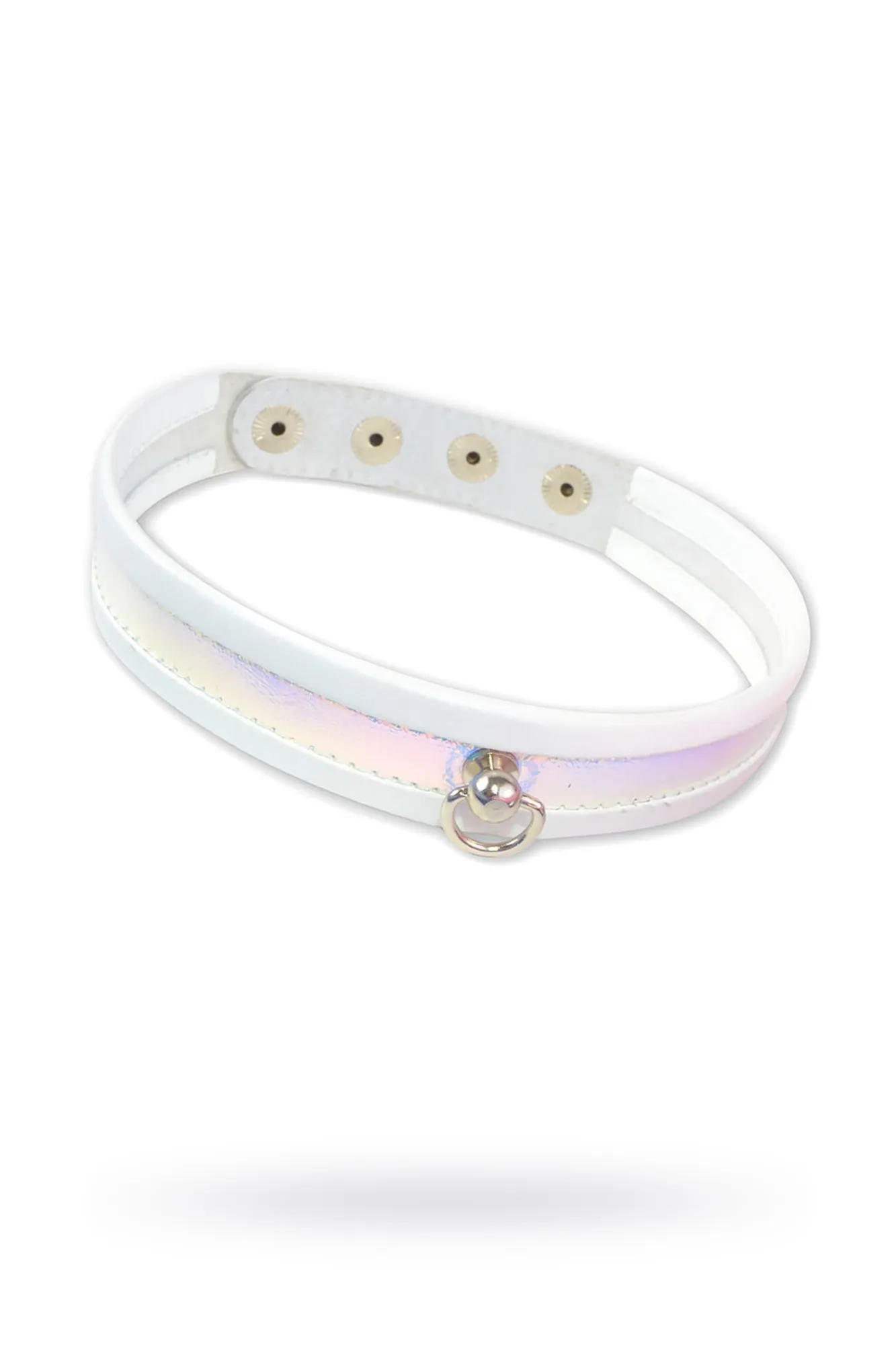 ошейник sitabella, кожа, белый в Новом Уренгое