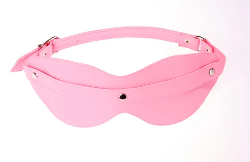 маска на глаза из искусственной кожи розовая 5015-4 в Новом Уренгое