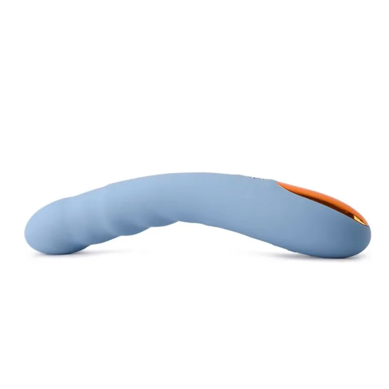 интерактивный вибромассажер с возвратно-поступательными движениями svakom ava neo, синий в Новом Уренгое