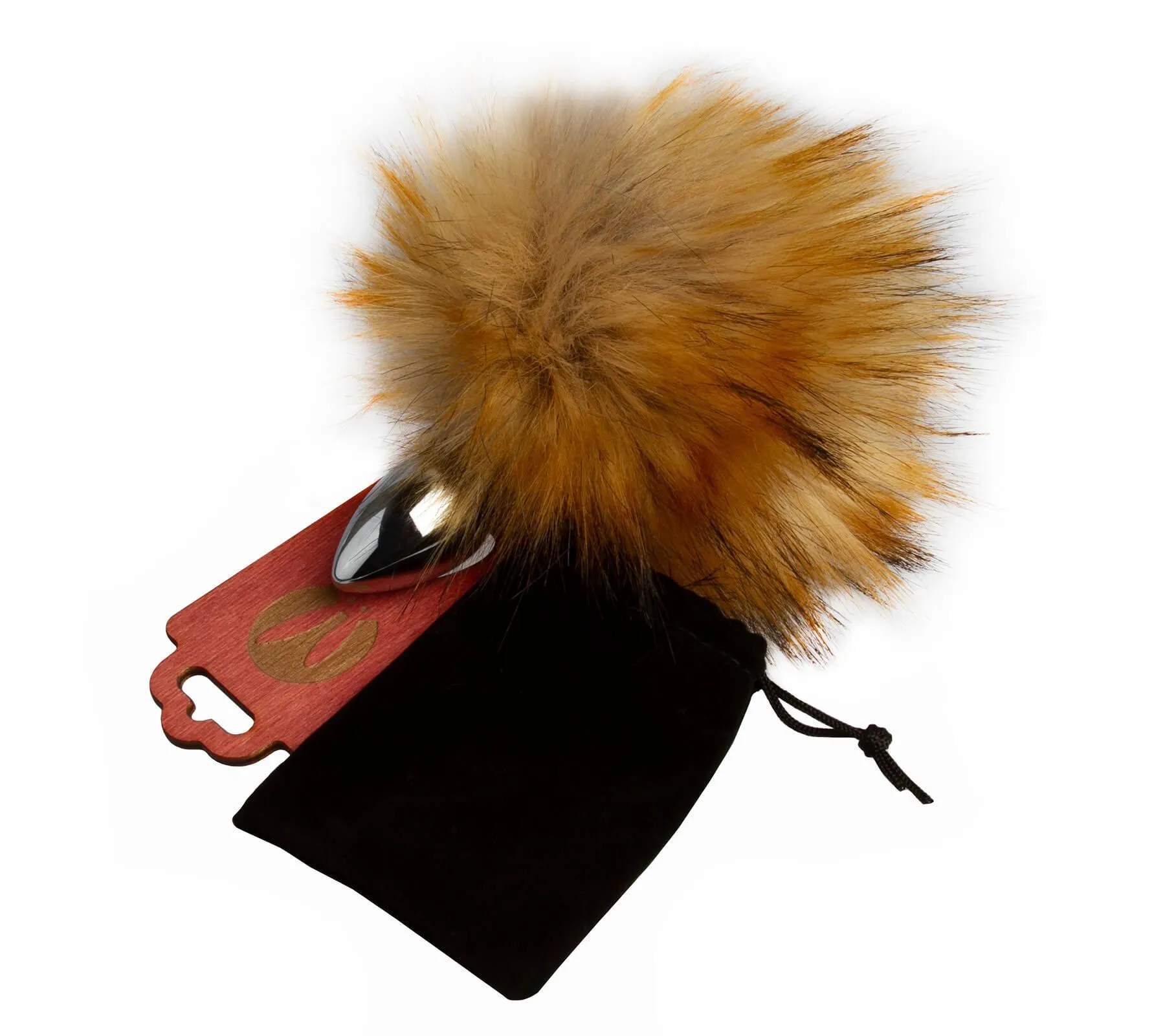 анальная пробка pinkrabbit с хвостом кролика, коричневая в Новом Уренгое