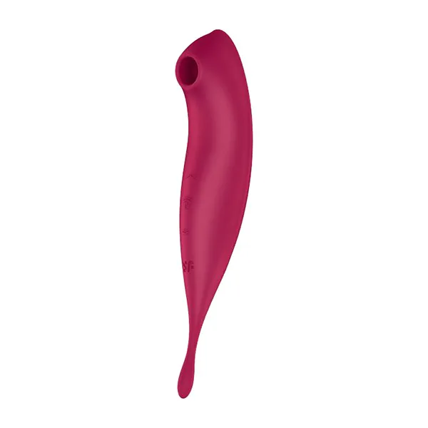 вакуумный массажер satisfyer twirling pro+ dark red 043906sa в Новом Уренгое