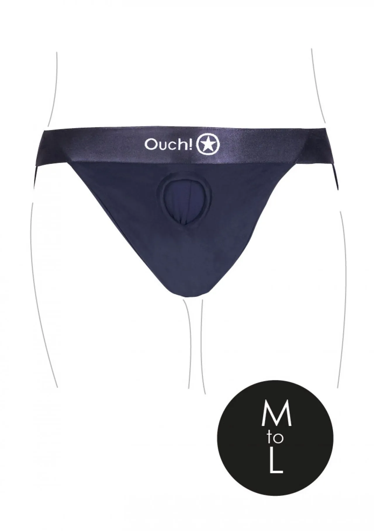 трусики для страпона с вибропулей - m/l в Новом Уренгое