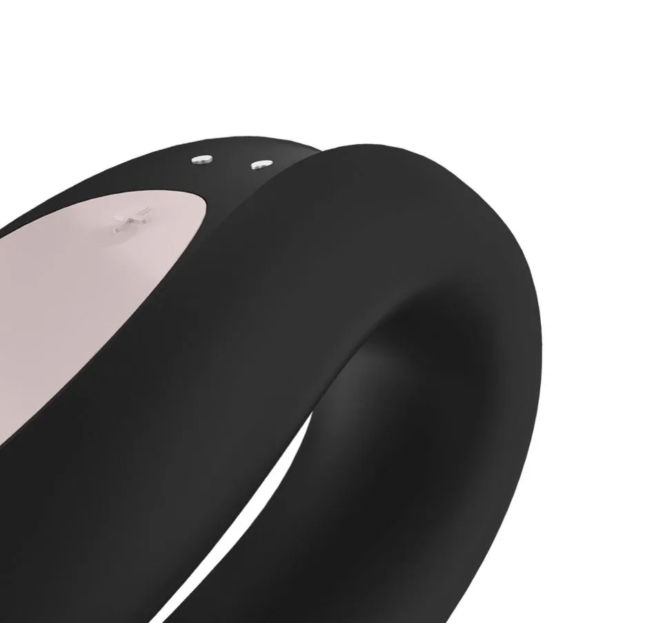 универсальный массажер для пар satisfyer double joy, черный в Новом Уренгое