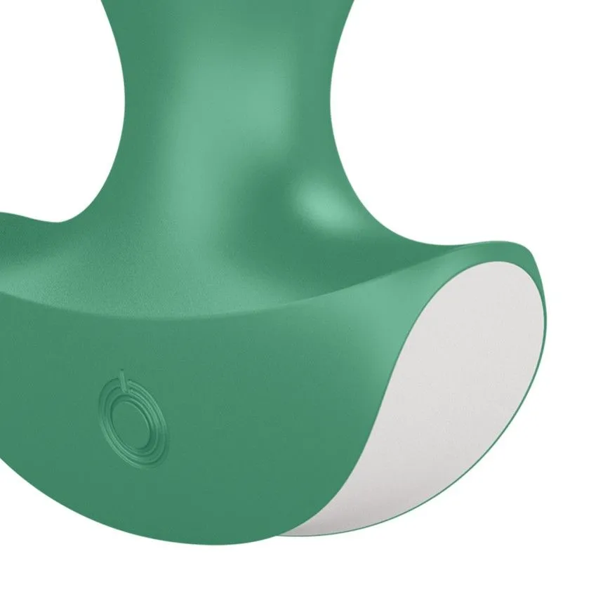 пробка анальная с вибрацией satisfyer lolli plug 2, зелёная в Новом Уренгое