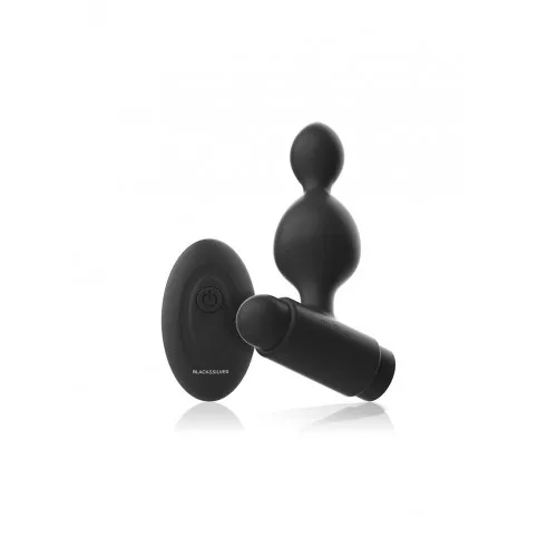 стимулятор анальный black&silver - tucker petit anal plug silicone remote control в Новом Уренгое
