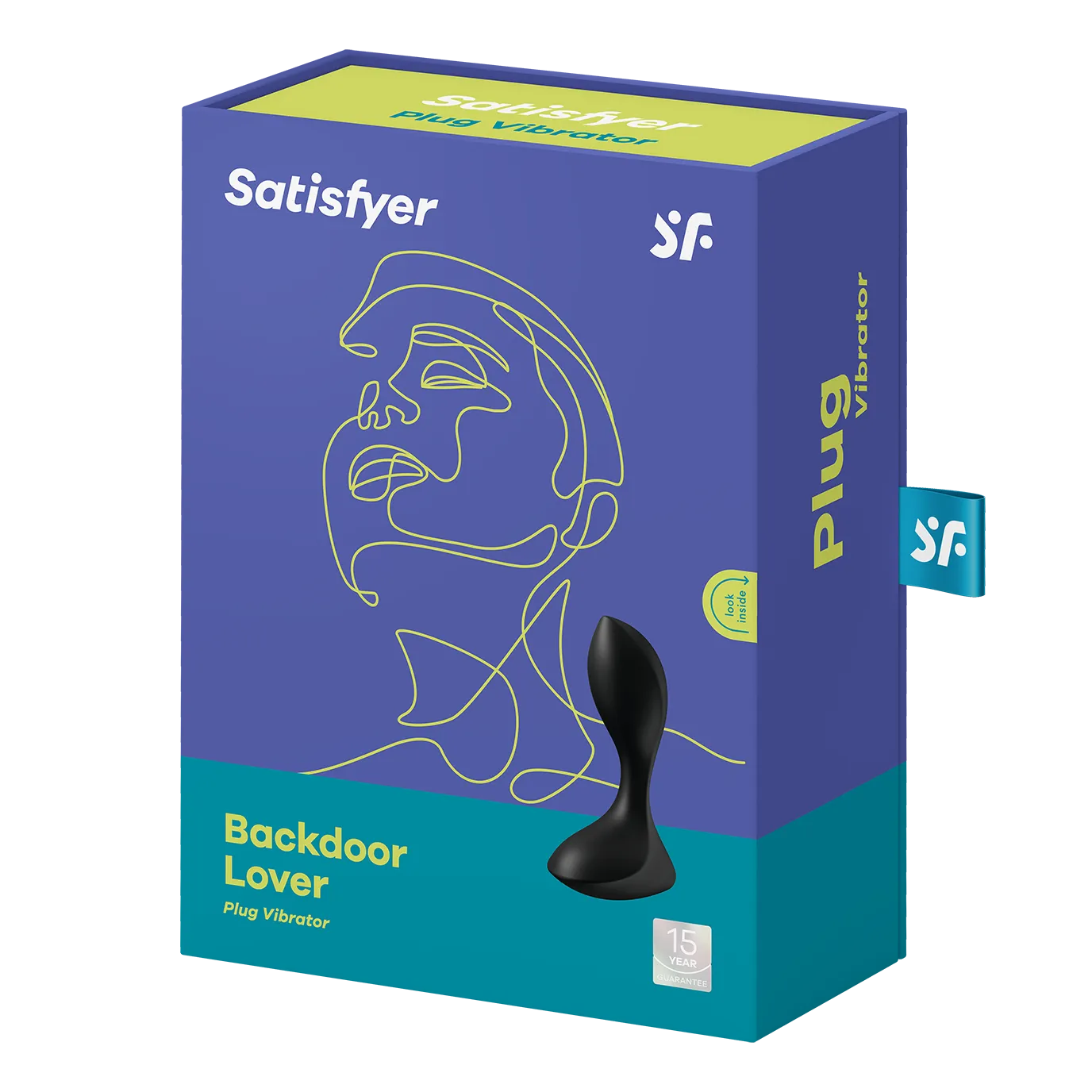 анальная пробка с вибрацией backdoor lover black 004181sa в Новом Уренгое