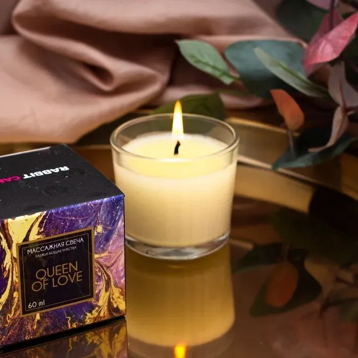 свеча массажная pinkrabbit, аромат queen of love, 60 мл в Новом Уренгое