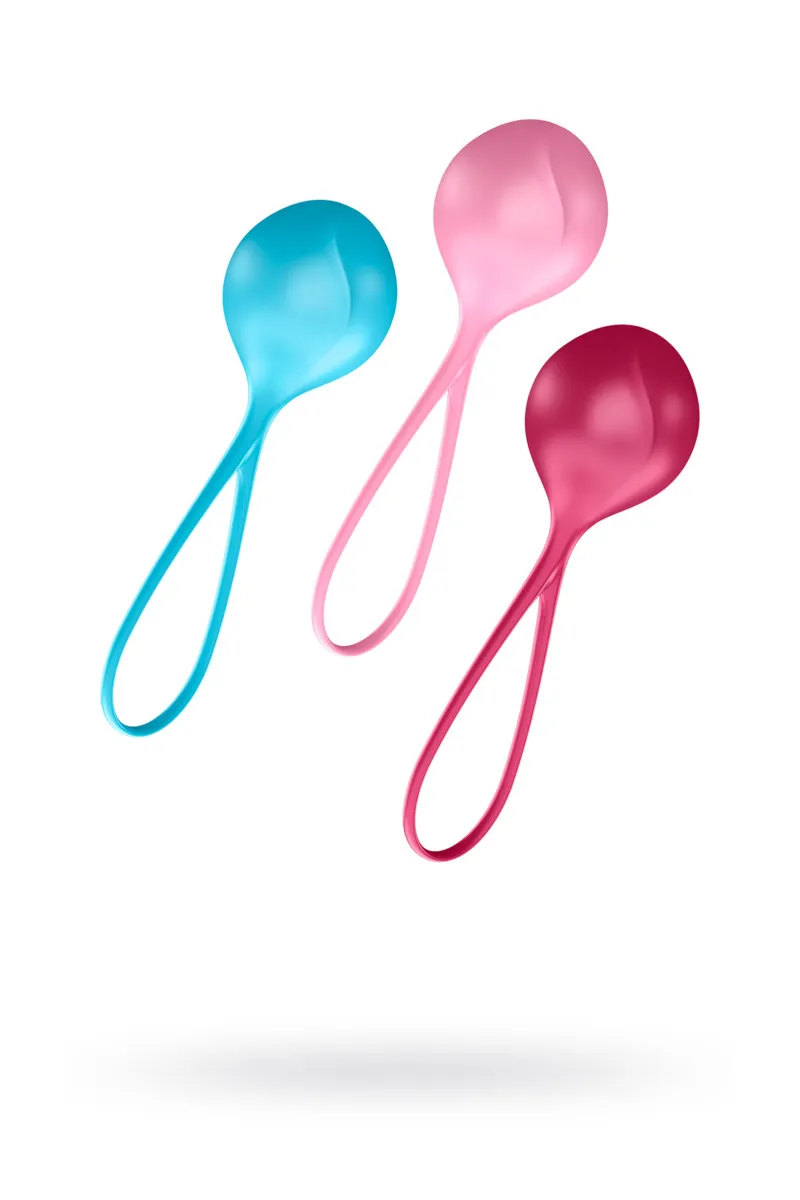 вагинальные шарики satisfyer balls c03 single 3 шт 016501sa в Новом Уренгое