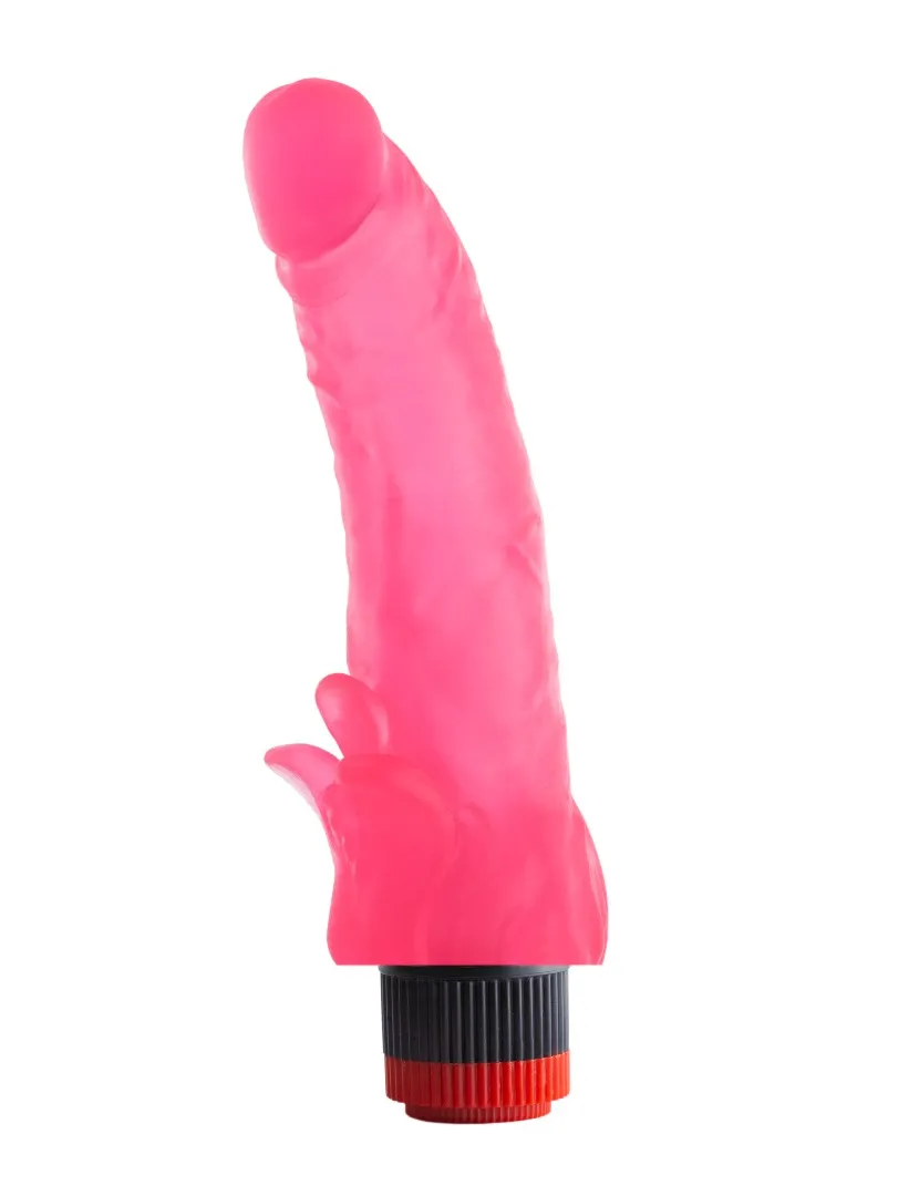 вибратор гелевый розовый 220200ru в Новом Уренгое