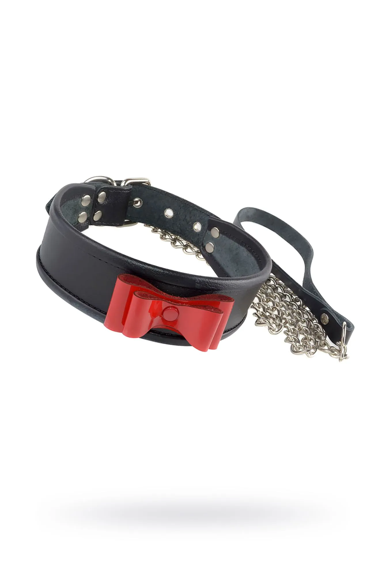 ошейник sitabella, кожа, чёрный в Новом Уренгое