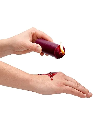 восковая bdsm-свеча  wax play с ароматом розы в Новом Уренгое