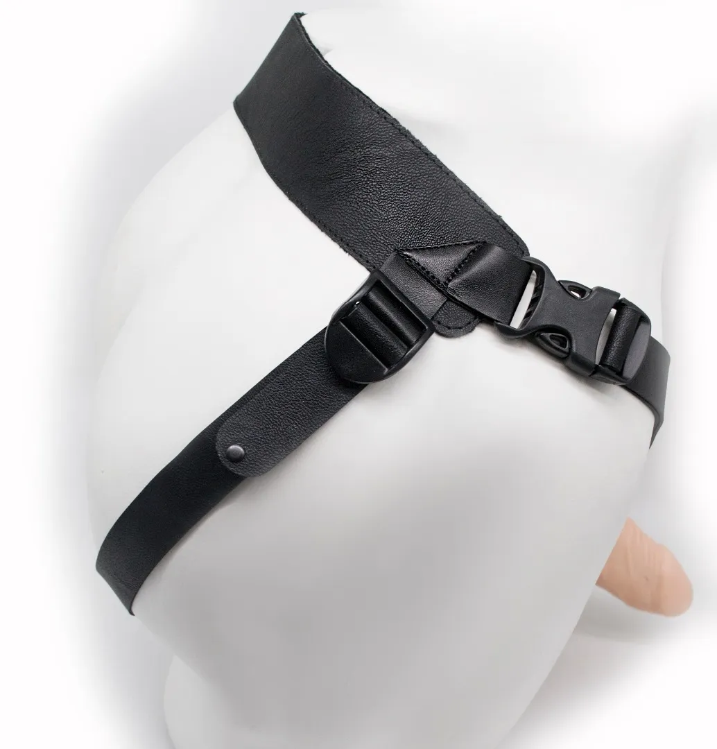 фаллоимитатор поясной пустотелый с бандажом 7414/3ru в Новом Уренгое