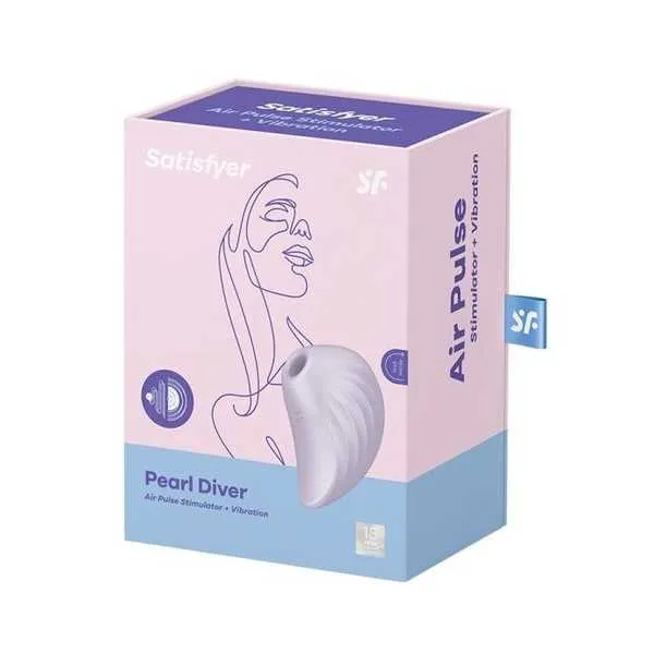 вакуумный массажер satisfyer pearl diver violet 037240sa в Новом Уренгое