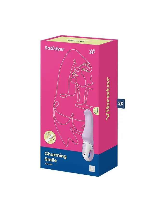 вибростимулятор satisfyer charming smile, фиолетовый в Новом Уренгое