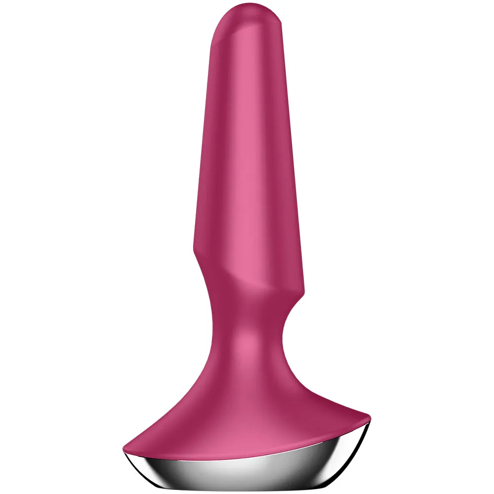 Анальная пробка с вибрацией Satisfyer Plug ilicious 2 (малиновый) 