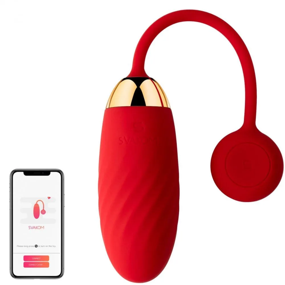 виброяйцо с приложением svakom ella, красное в Новом Уренгое