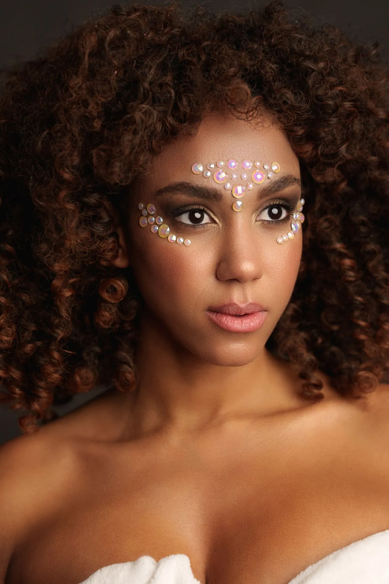 декоративное украшение (камни) на клеевой основе body jewelry stickers - face - glow in the dark - o в Новом Уренгое