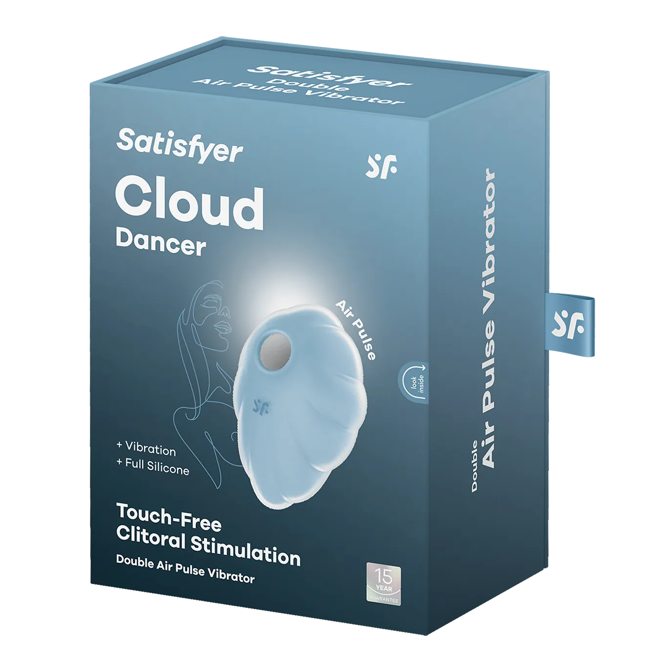 вакуумный массажер satisfyer cloud dancer light blue 049700sa в Новом Уренгое