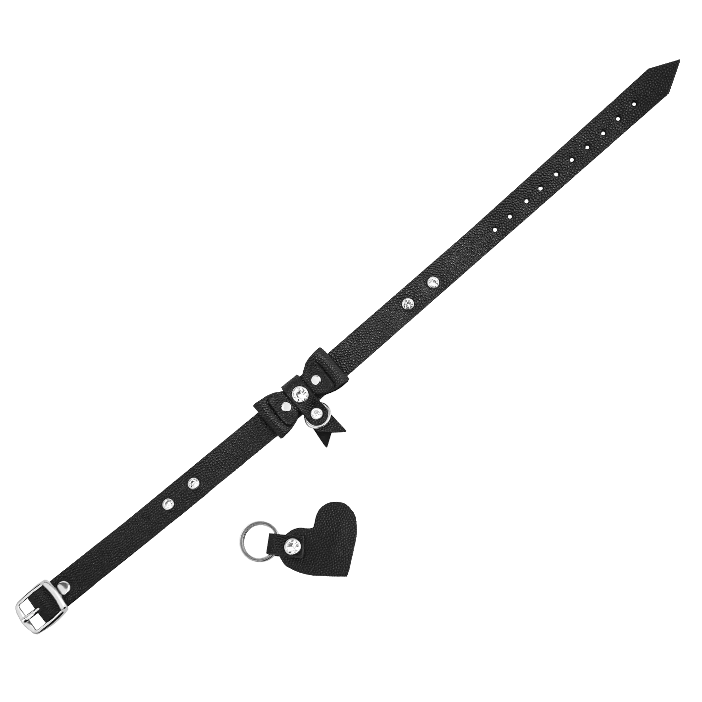 чокер бабочка со стразами, чёрный в Новом Уренгое