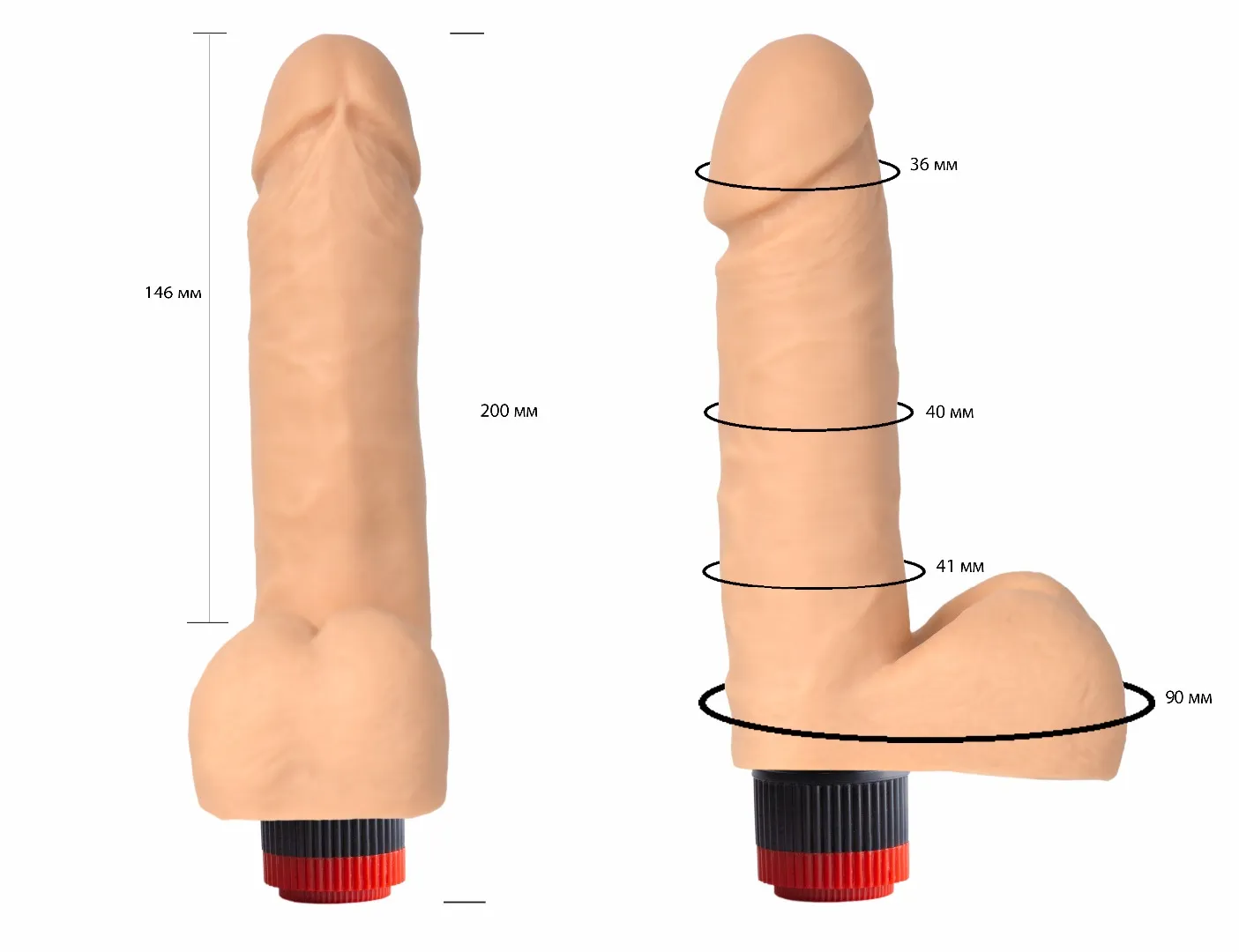 вибратор гелевый 111400ru в Новом Уренгое