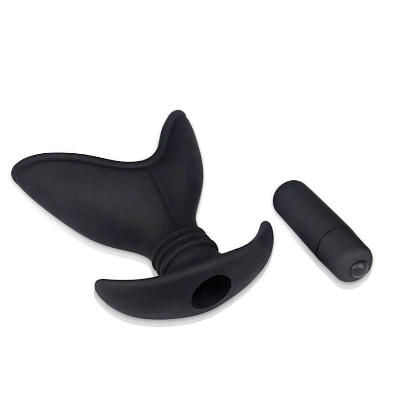 стимулятор с вибрацией lovetoy booty blaster, чёрный в Новом Уренгое