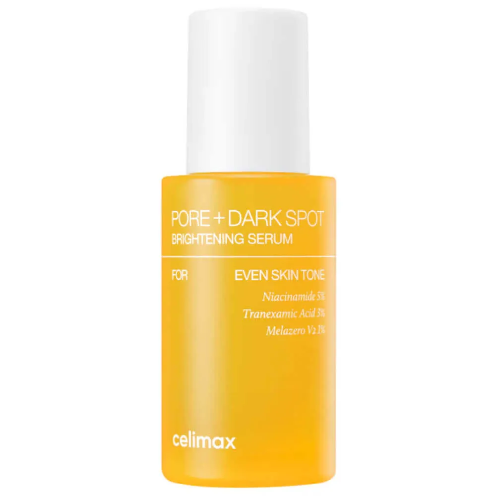 celimax pore+dark spot brightening serum 30ml, сыворотка для выравнивания тона и рельефа кожи 30 мл в Новом Уренгое