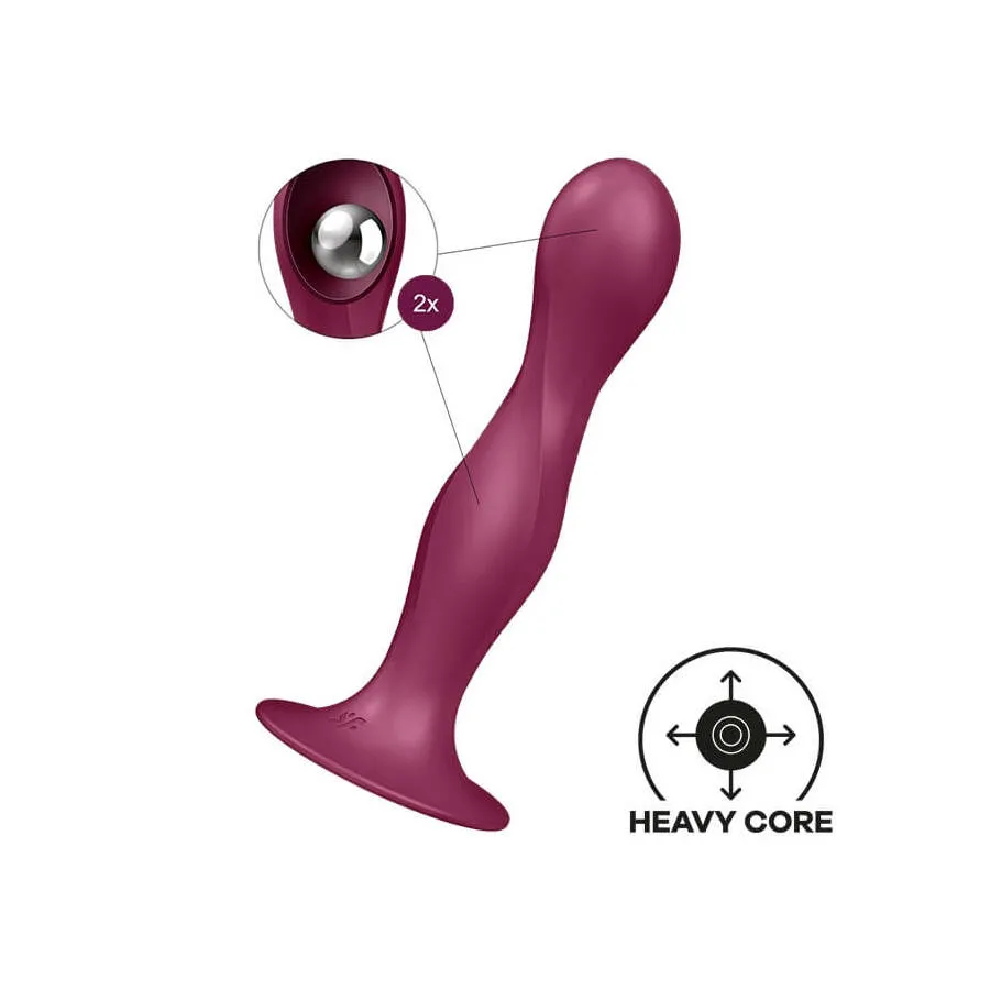 стимулятор с двумя металличискими шариками в стволе  double ball-r (red) в Новом Уренгое