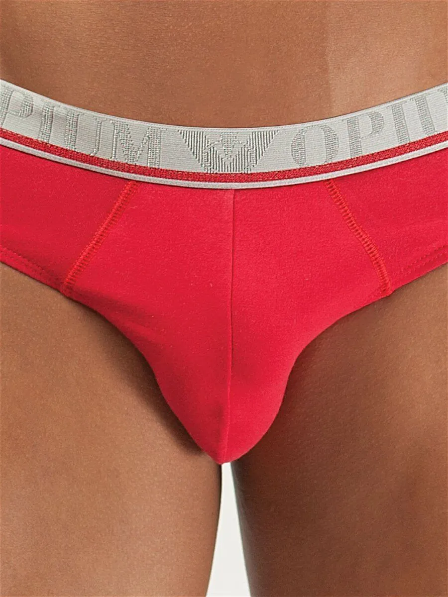 Эротическое трусы мужские брифы opium r84, красные в Новом Уренгое