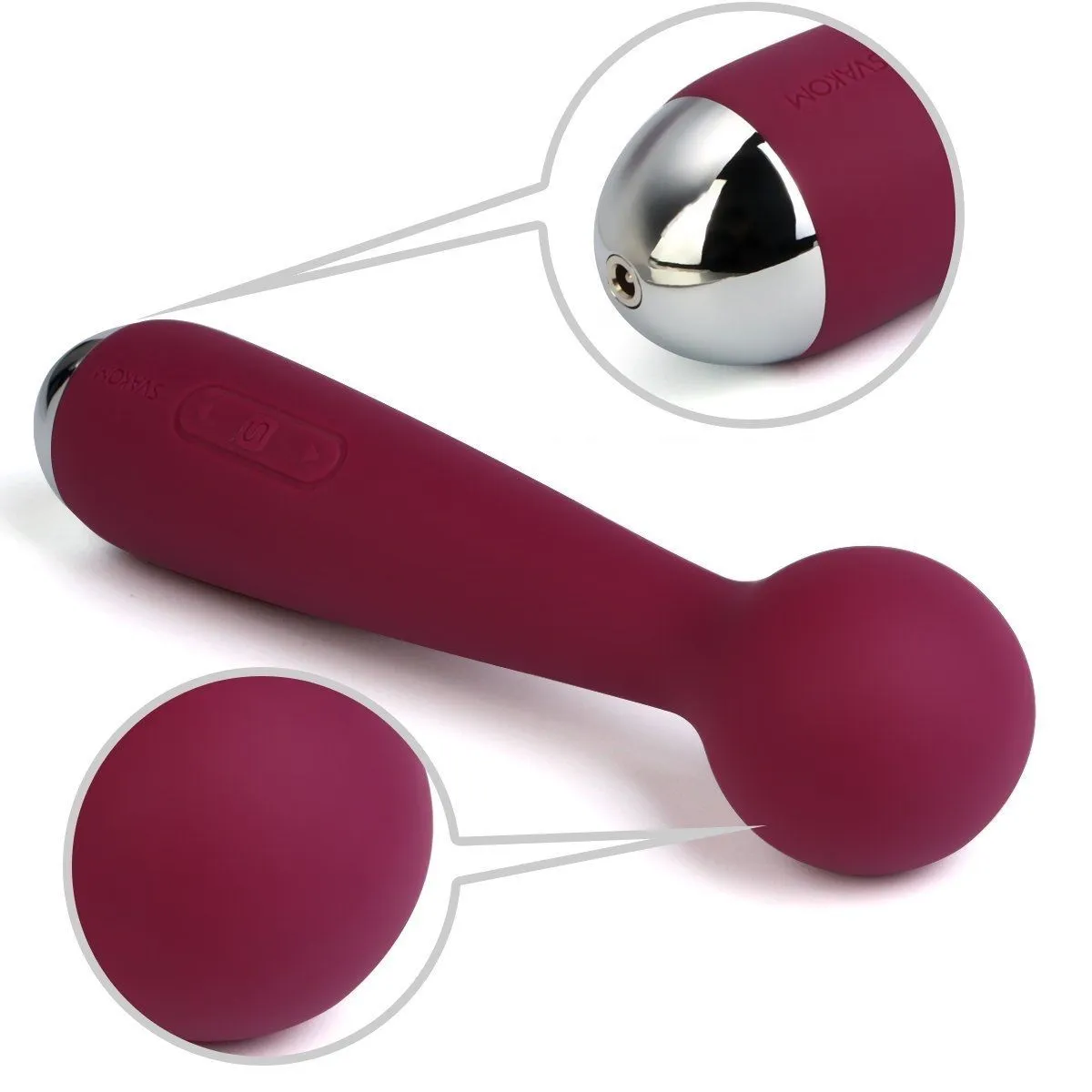 универсальный массажер svakom mini emma, фиолетовый в Новом Уренгое