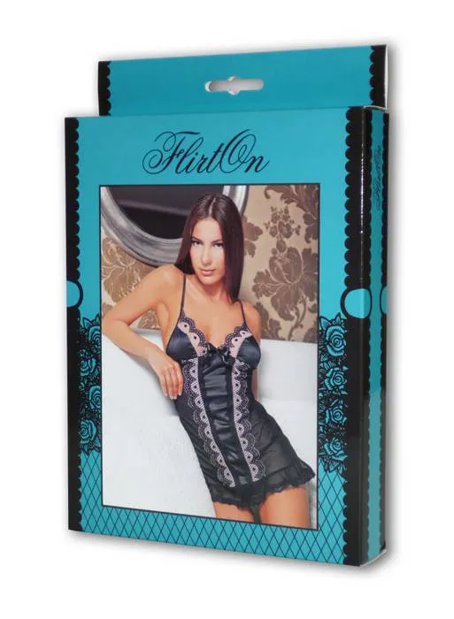 Эротическое комбинация sharlote flirton, черный (42-44) в Новом Уренгое