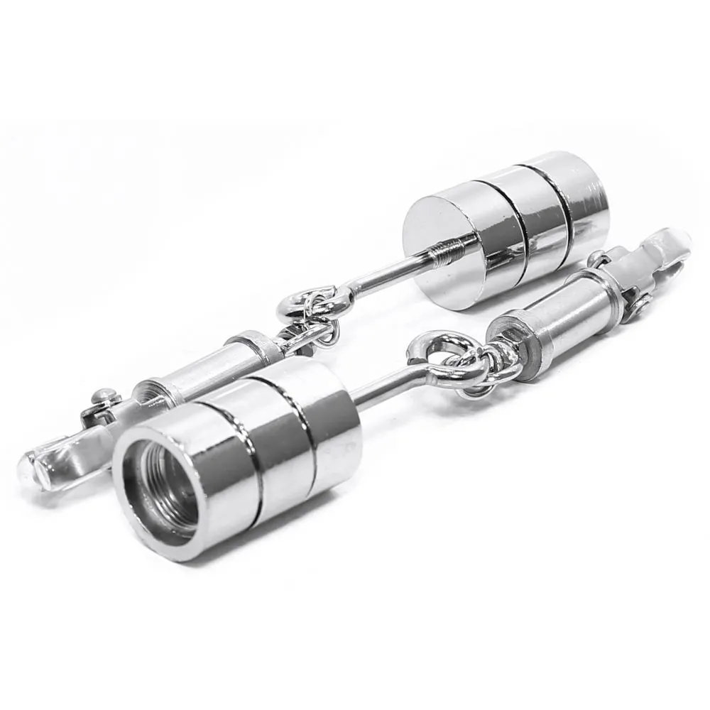 зажимы pipedream metal worx nipple clamps, с грузом в Новом Уренгое