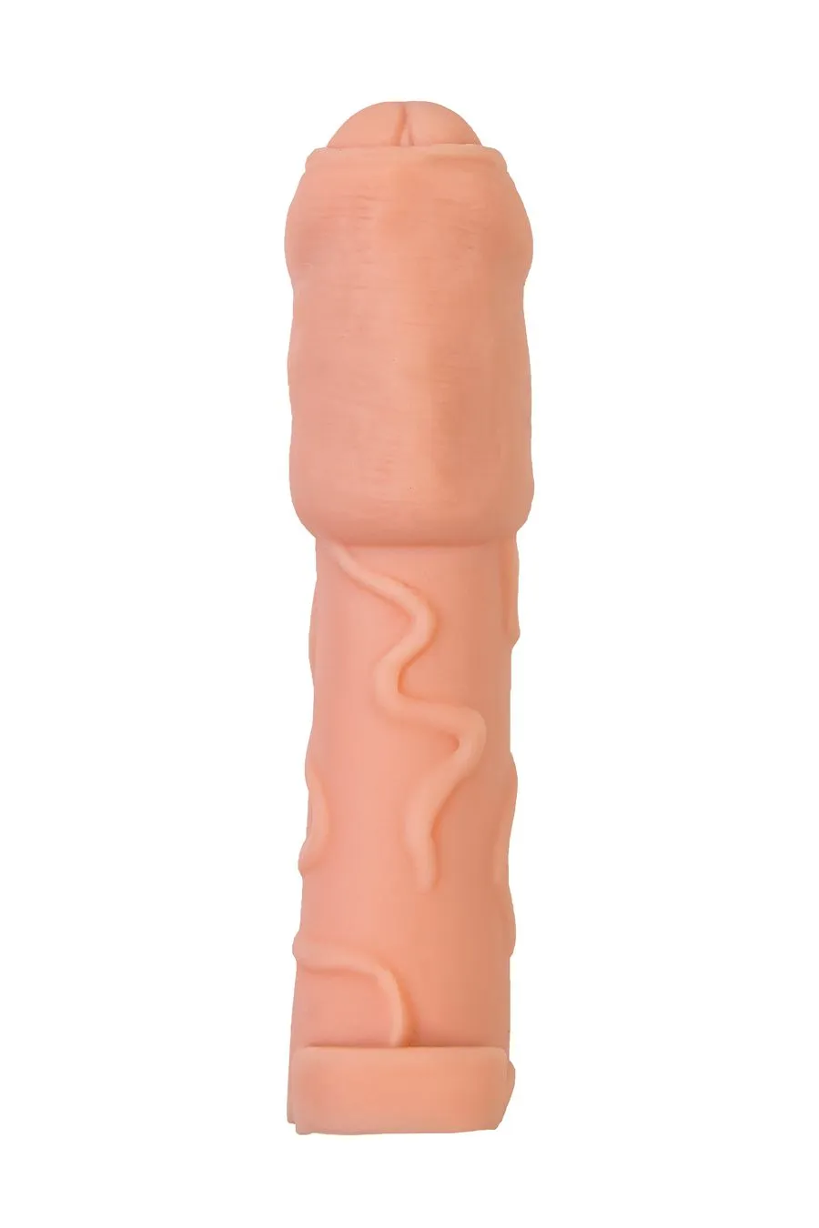 насадка на пенис xlover by toyfa, для увеличения размера, tpe, телесный, 16 см в Новом Уренгое