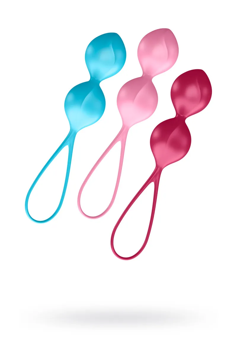 вагинальные шарики satisfyer balls c03 double 3 шт 016518sa в Новом Уренгое