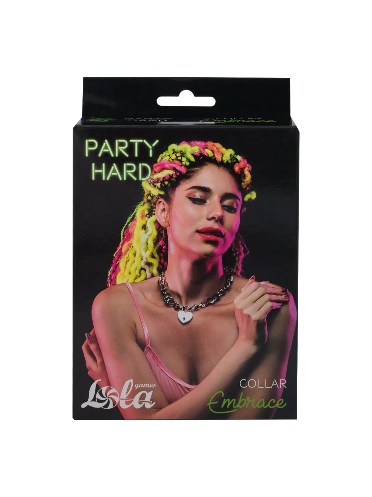 ошейник party hard embrace silver 1093-01lola в Новом Уренгое