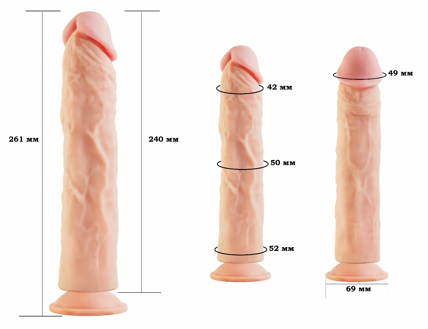 фаллоимитатор на присоске биоклон 813400ru в Новом Уренгое