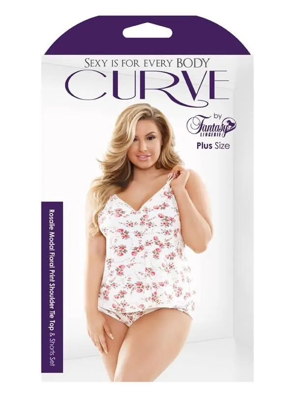 Эротическое комплект белья fantasy lingerie rosalie top set, белый в Новом Уренгое