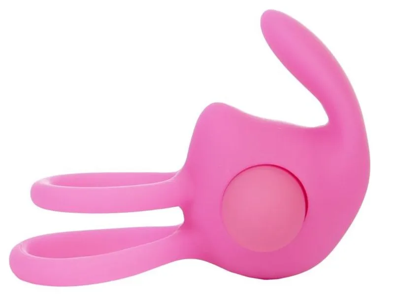 виброкольцо lovetoy power clit duo, розовое в Новом Уренгое