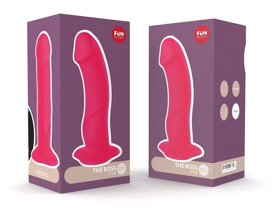 фаллоимитатор fun factory the boss stub, ярко-розовый в Новом Уренгое
