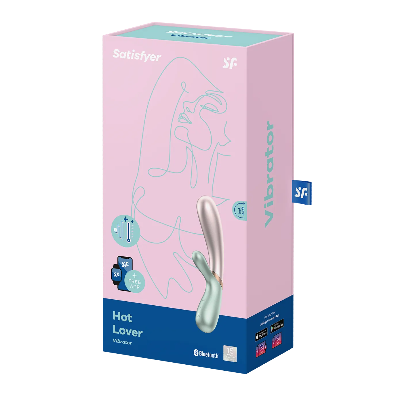 вибратор satisfyer hot lover connect app green 002507sa в Новом Уренгое