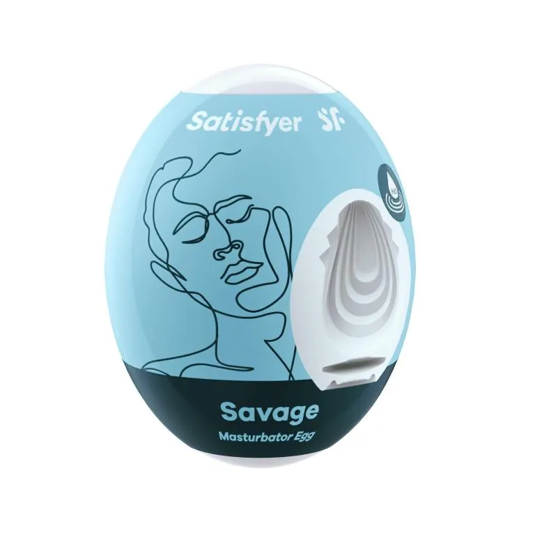 мастурбатор-яйцо satisfyer savage mini masturbator в Новом Уренгое