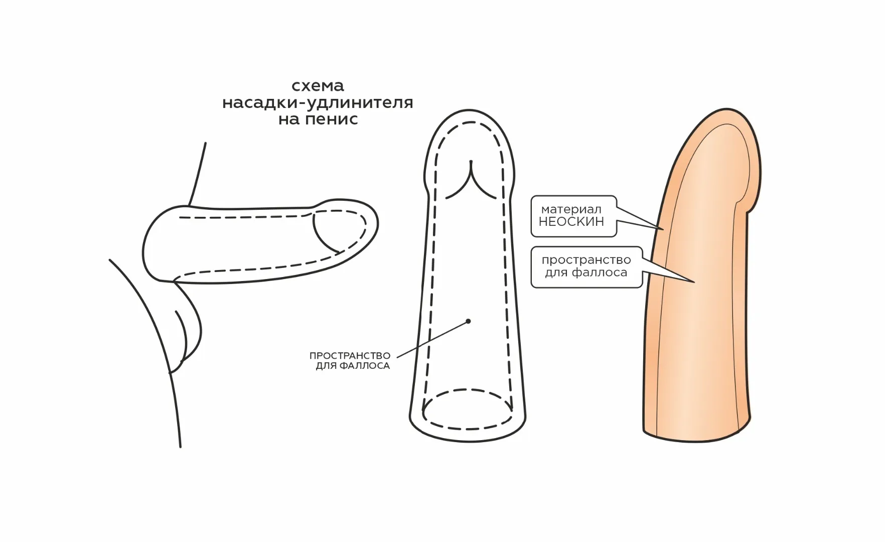 фаллоудлинитель кибер-кожа 690203ru в Новом Уренгое