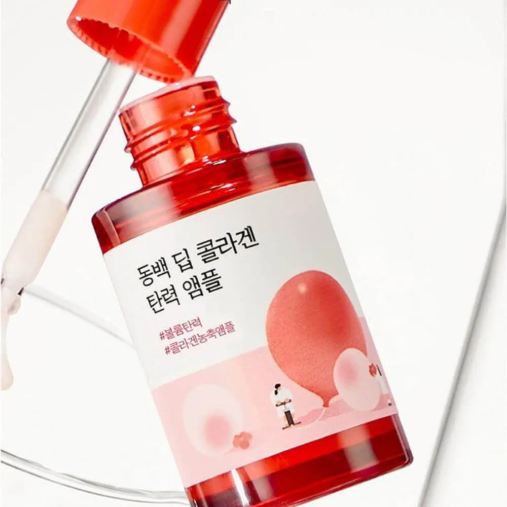 round lab camellia deep collagen firming ampoule, укрепляющая коллагеновая ампула с камелией 30 мл в Новом Уренгое
