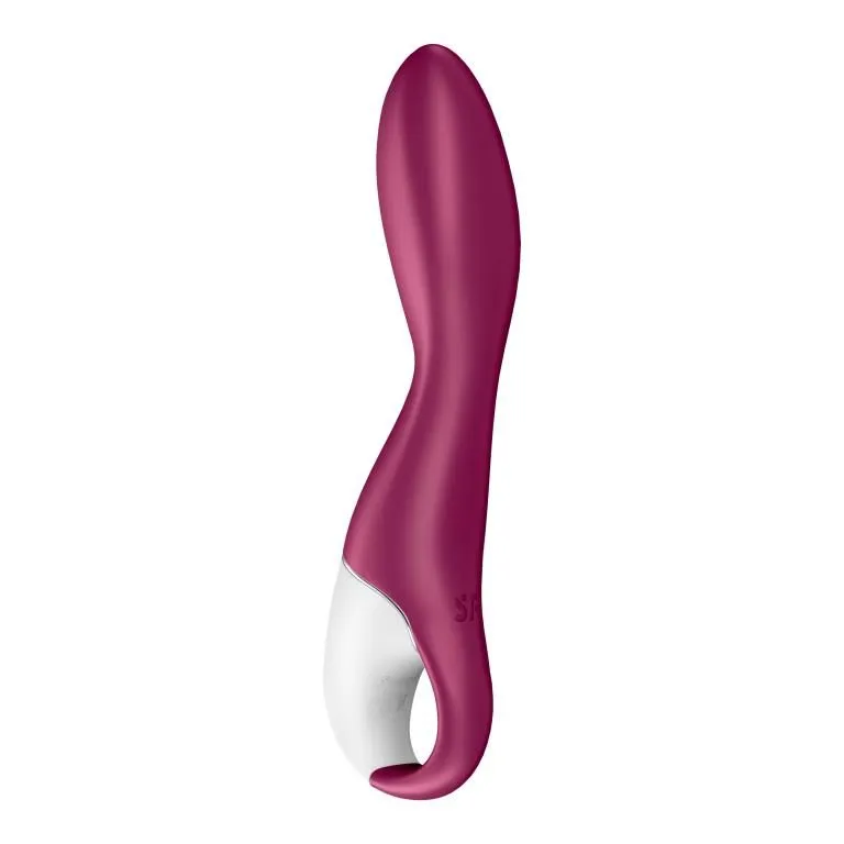 вибромасажер satisfyer heated thrill с подогревом и приложением, розовый в Новом Уренгое