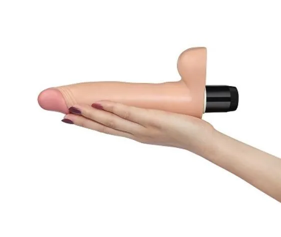 вибратор lovetoy real feel flexi гладкий, телесный в Новом Уренгое