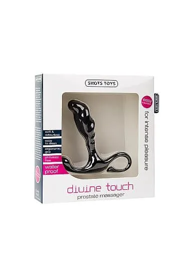 стимулятор простаты shots media divine touch, черный в Новом Уренгое