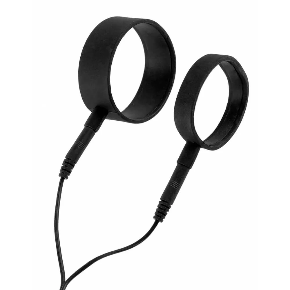 электростимулятор pipedream shock therapy silicone cock straps, с кольцами в Новом Уренгое