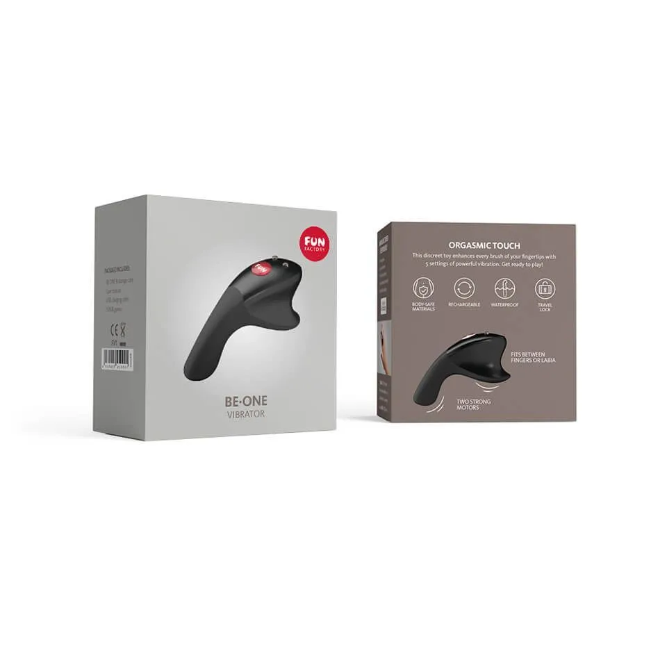 минивибратор на палец be-one черный в Новом Уренгое