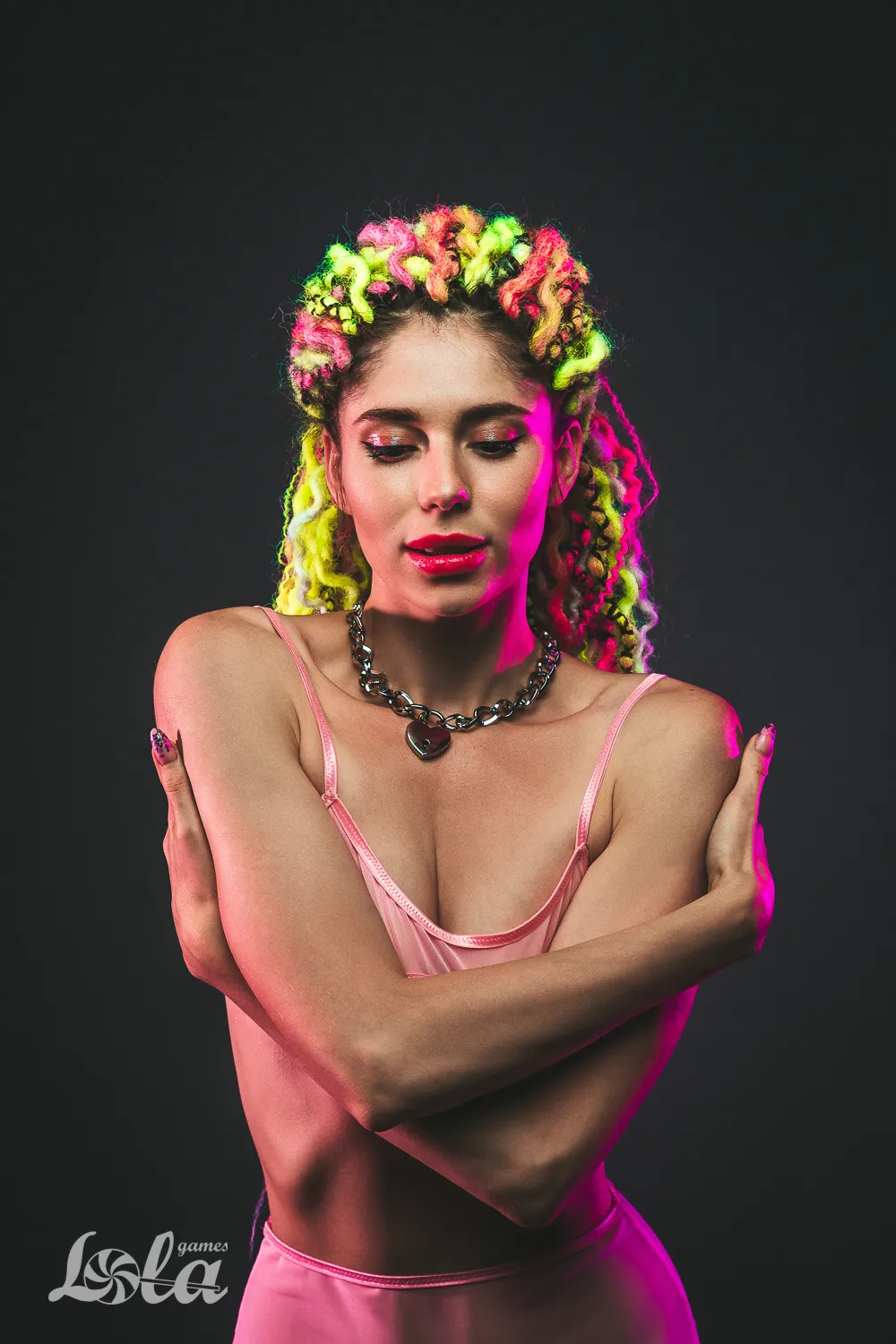 ошейник party hard embrace silver 1093-01lola в Новом Уренгое